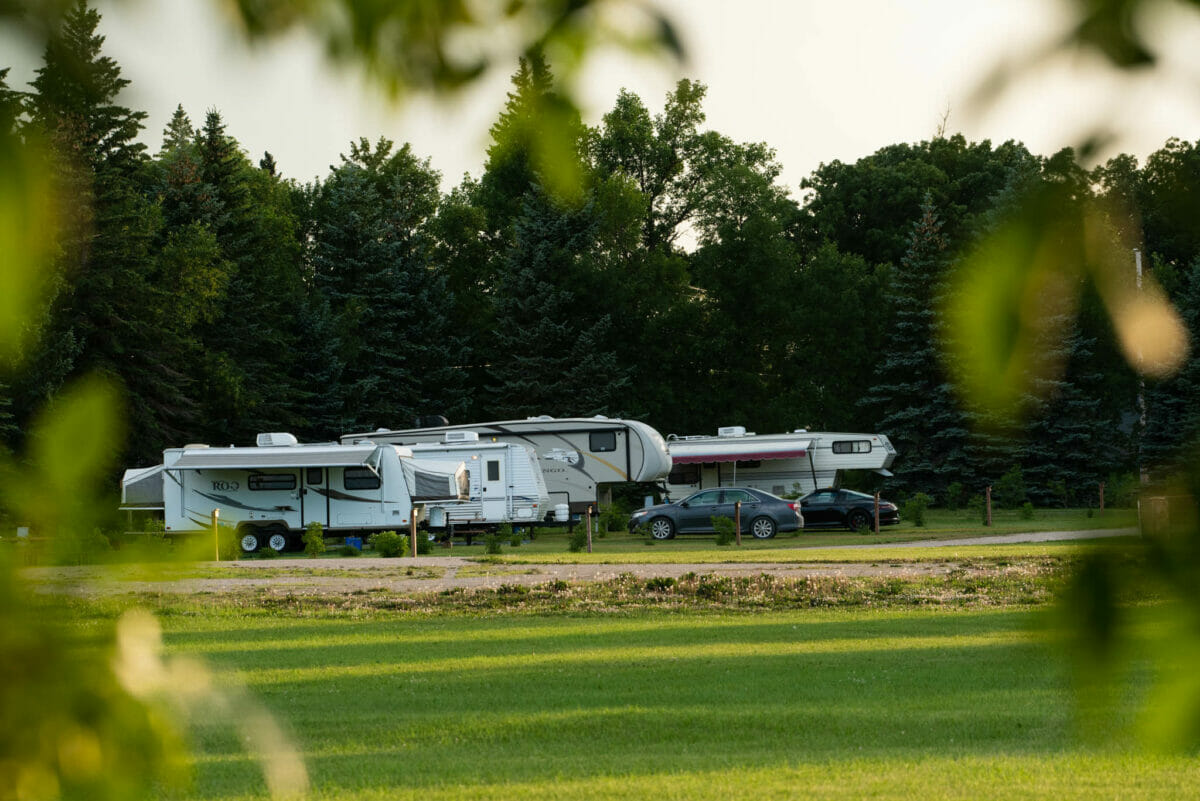 NotreDamedeLourdes Municipal Campground Bonjour Manitoba
